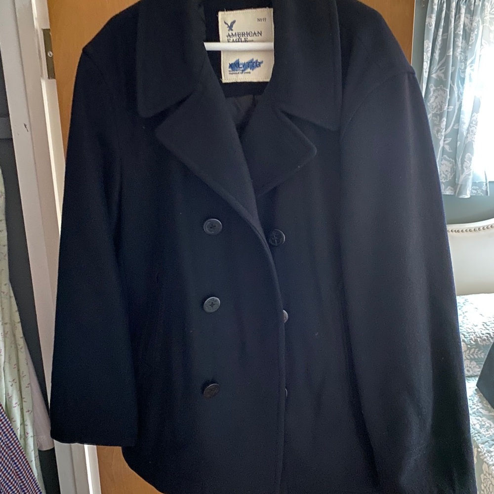 Men’s XXl American Eagle Pea Coat.